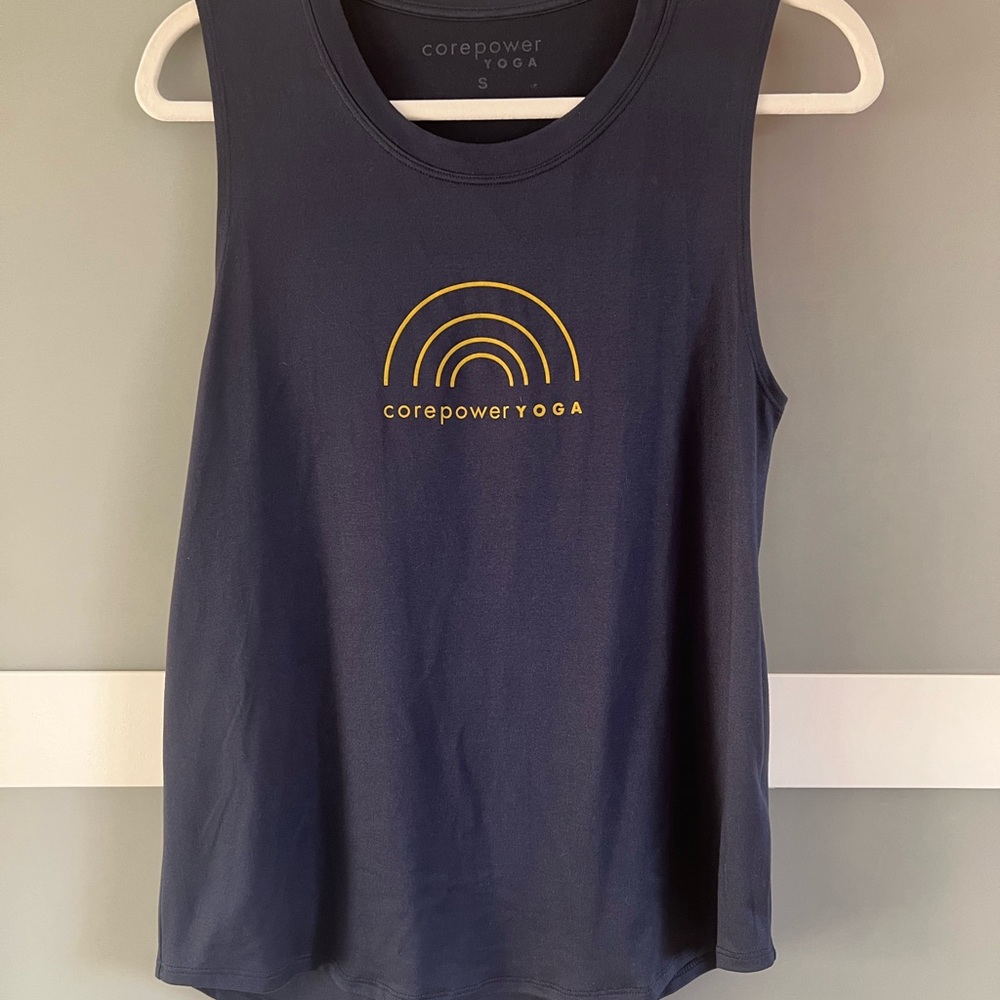 Corepower Yoga Tank Top Navy